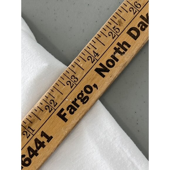 Hem & Thread Good Vibes Only Graphic Tee Women S White Oversized Essential Basic - Picture 9 of 10